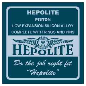 Hepolite Pistons for Triumph T120 650cc models etc (1959-75).