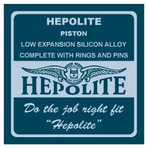  Click for Larger Image	Hepolite Cylinder Liner - Triumph  Hepolite Triumph T100 Alloy Cylinder Liner for pre unit models.