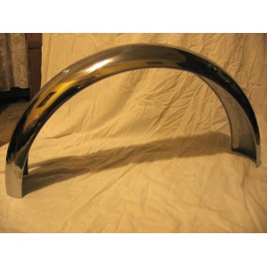 Rear raw steal mudguard/fender 5"